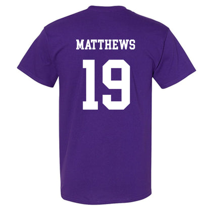 JMU - NCAA Football : Micah Matthews - Vintage Dukes T-Shirt-1