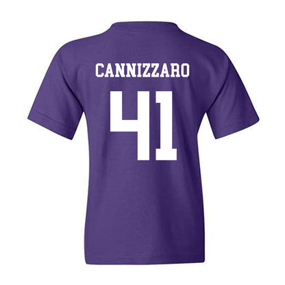 JMU - NCAA Baseball : Jack Cannizzaro - Vintage Dukes Youth T-Shirt-1