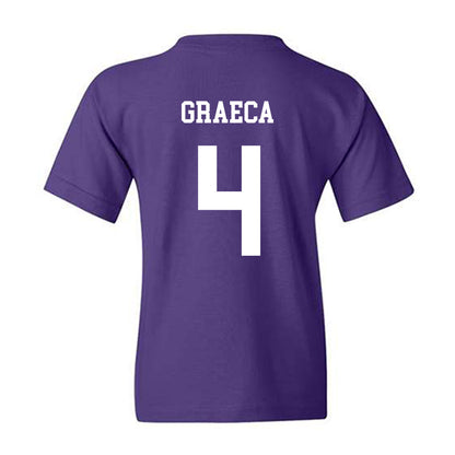 JMU - NCAA Women's Soccer : Emily Graeca - Vintage Dukes Youth T-Shirt-1