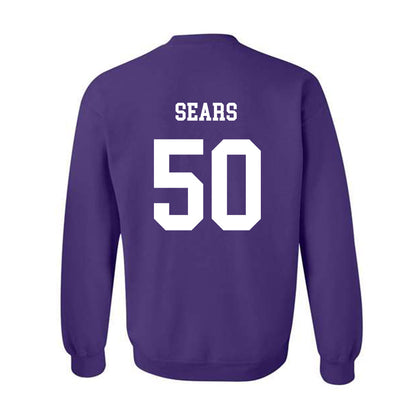 JMU - NCAA Football : Jesse Sears - Vintage Dukes Crewneck Sweatshirt-1