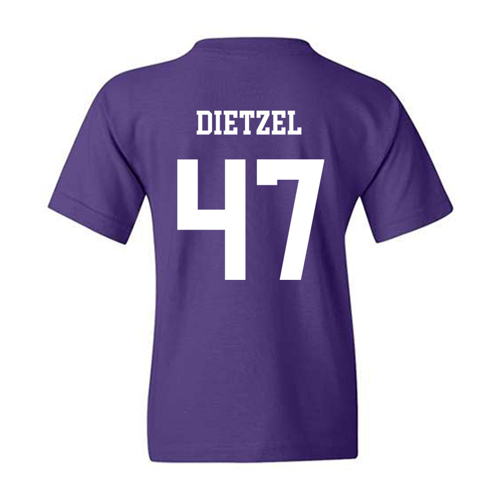 JMU - NCAA Football : Mitchell Dietzel - Vintage Dukes Youth T-Shirt-1