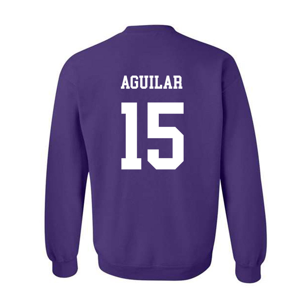 JMU - NCAA Men's Soccer : jeffrey aguilar - Vintage Dukes Crewneck Sweatshirt-1