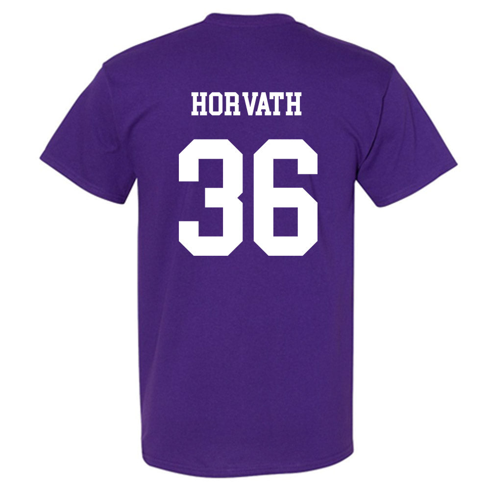 JMU - NCAA Baseball : Adam Horvath - Vintage Dukes T-Shirt-1