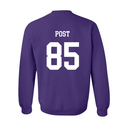 JMU - NCAA Football : Ryder Post - Vintage Dukes Crewneck Sweatshirt-1