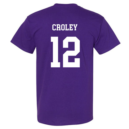 JMU - NCAA Football : Lathan Croley - Vintage Dukes T-Shirt-1