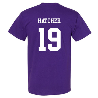 JMU - NCAA Softball : E.G. Hatcher - Vintage Dukes T-Shirt-1