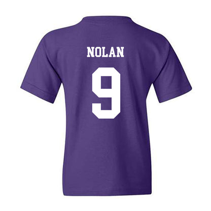 JMU - NCAA Baseball : Isaiah Nolan - Vintage Dukes Youth T-Shirt-1