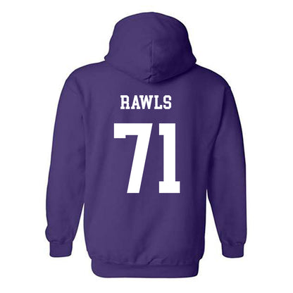JMU - NCAA Football : Deacon Rawls - Vintage Dukes Hooded Sweatshirt-1