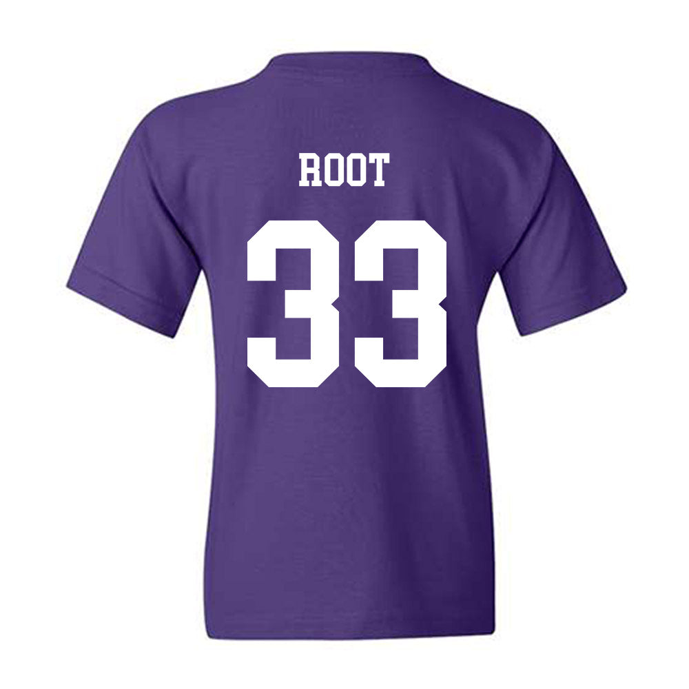 JMU - NCAA Women's Lacrosse : Payton Root - Vintage Dukes Youth T-Shirt-1