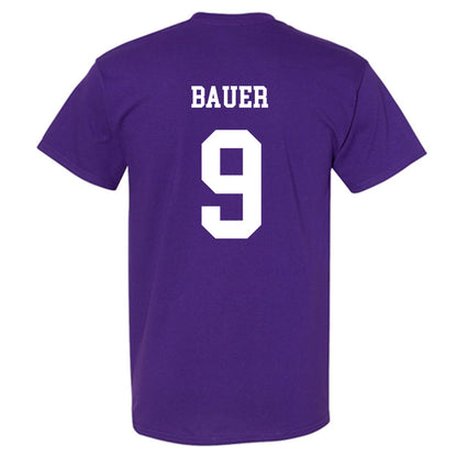 JMU - NCAA Baseball : Landon Bauer - Vintage Dukes T-Shirt-1