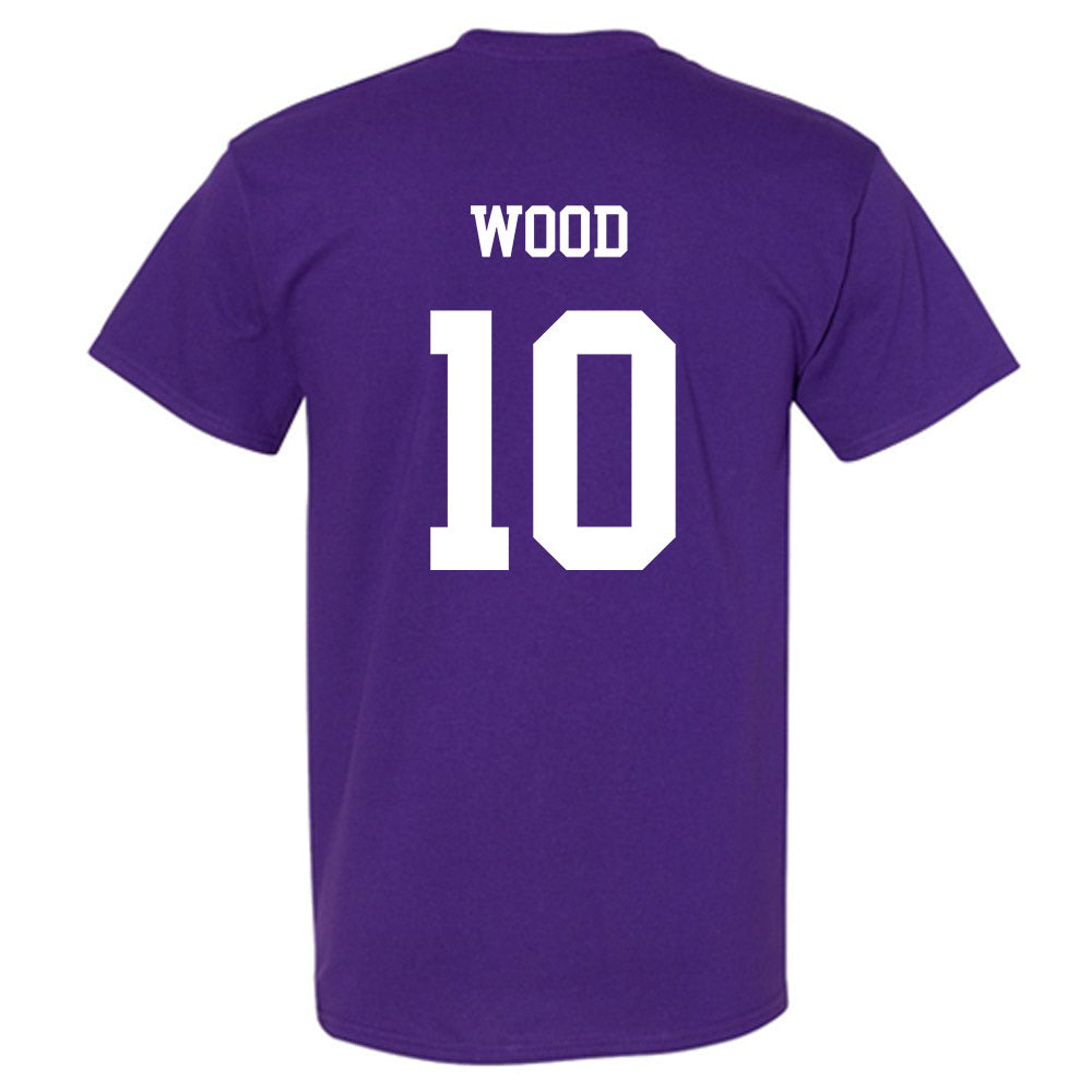 JMU - NCAA Women's Lacrosse : Sammy Wood - Vintage Dukes T-Shirt-1