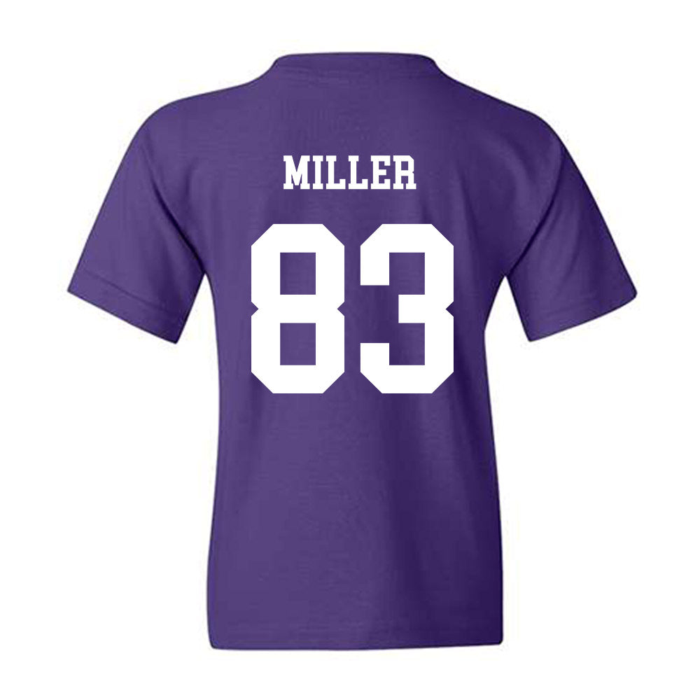 JMU - NCAA Football : Chase Miller - Vintage Dukes Youth T-Shirt-1