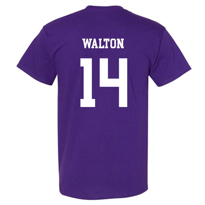 JMU - NCAA Women's Basketball : Regina Walton - Vintage Dukes T-Shirt-1