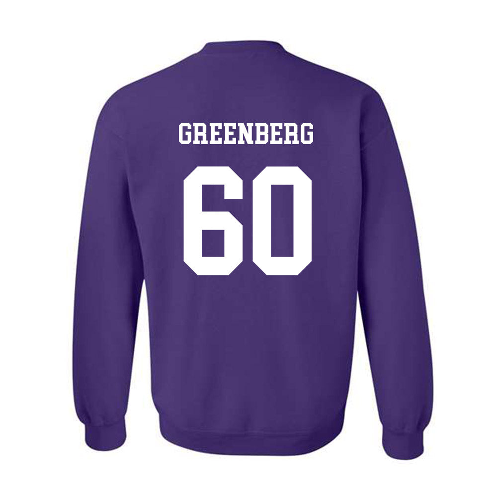 JMU - NCAA Football : Zach Greenberg - Vintage Dukes Crewneck Sweatshirt-1
