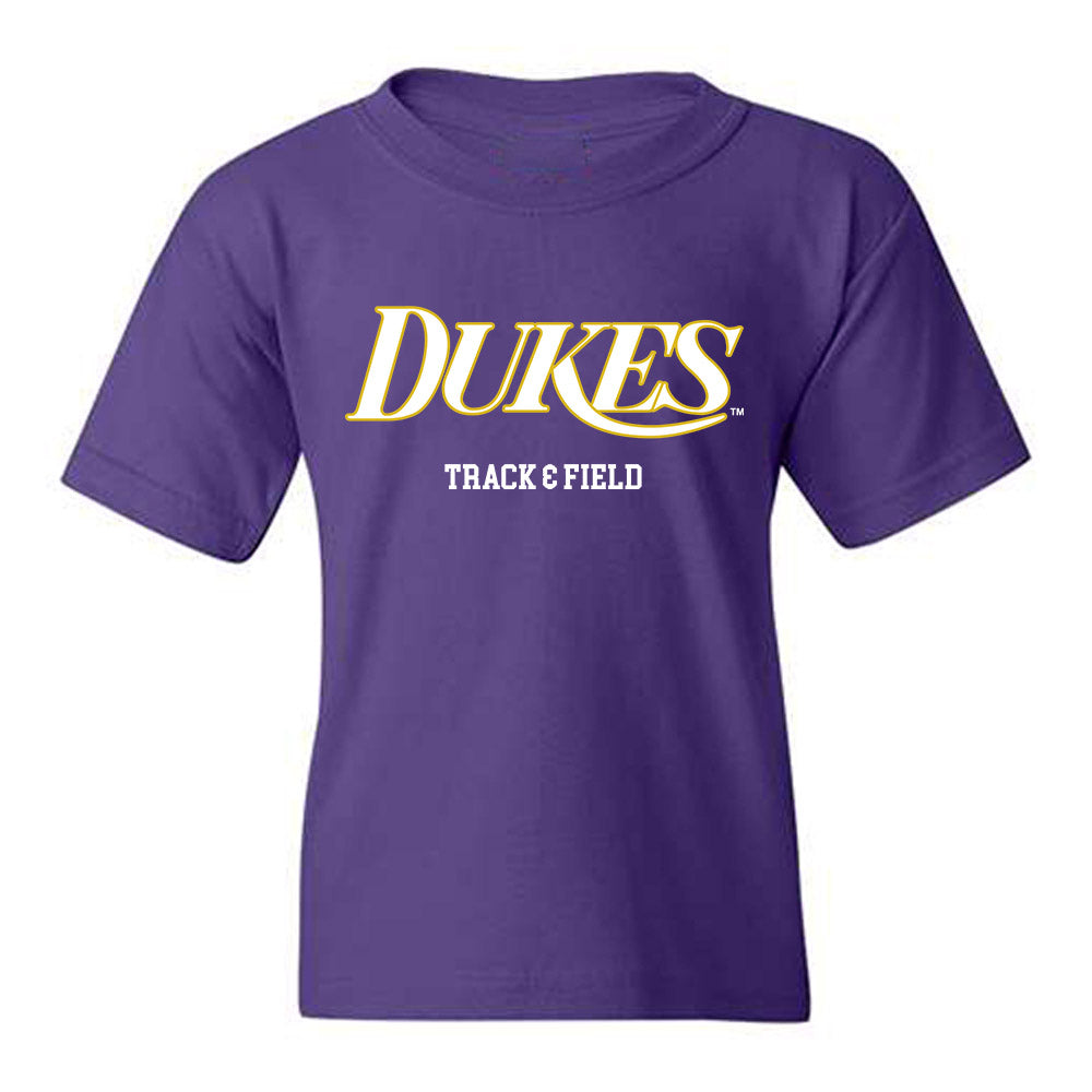 JMU - NCAA Women's Track & Field : Vashaun Broadus - Vintage Dukes Youth T-Shirt-0