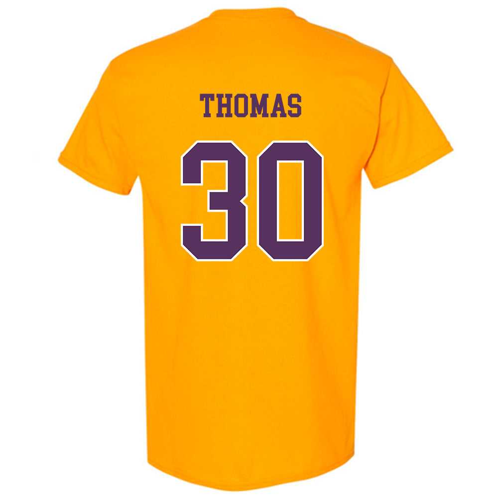 JMU - NCAA Football : Dkwan Thomas - Vintage Dukes T-Shirt-1