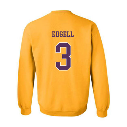 JMU - NCAA Women's Basketball : Reagan Edsell - Vintage Dukes Crewneck Sweatshirt-1