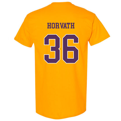 JMU - NCAA Baseball : Adam Horvath - Vintage Dukes T-Shirt-1