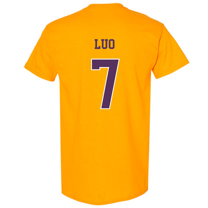 JMU - NCAA Women's Soccer : Gloria Luo - Vintage Dukes T-Shirt-1