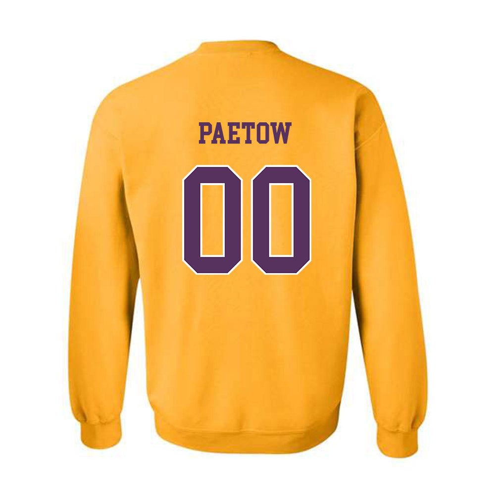 JMU - NCAA Softball : Bree Paetow - Vintage Dukes Crewneck Sweatshirt-1