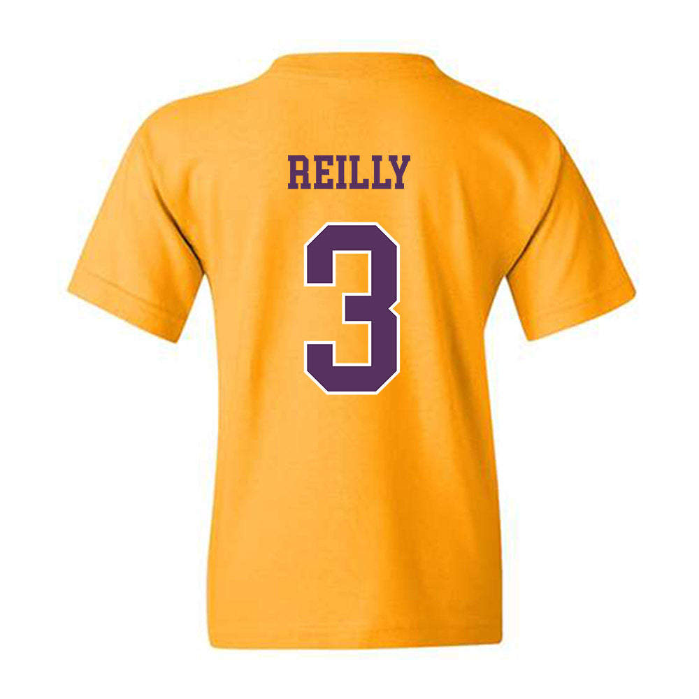 JMU - NCAA Men's Basketball : Cavan Reilly - Vintage Dukes Youth T-Shirt-1