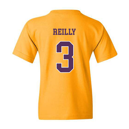 JMU - NCAA Men's Basketball : Cavan Reilly - Vintage Dukes Youth T-Shirt-1