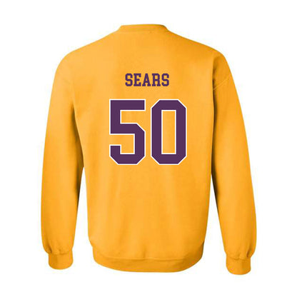 JMU - NCAA Football : Jesse Sears - Vintage Dukes Crewneck Sweatshirt-1