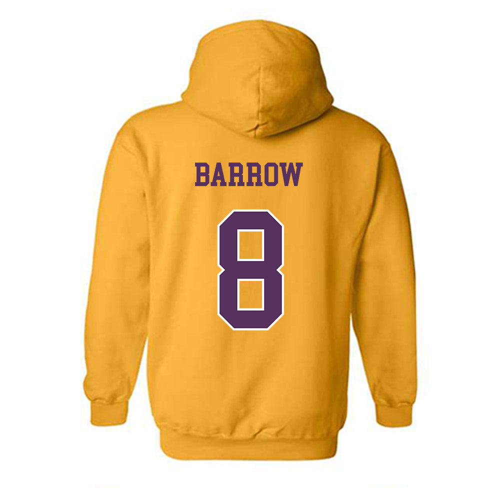 JMU - NCAA Baseball : Ben Barrow - Vintage Dukes Hooded Sweatshirt-1