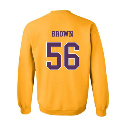 JMU - NCAA Football : Tyler Brown - Vintage Dukes Crewneck Sweatshirt-1