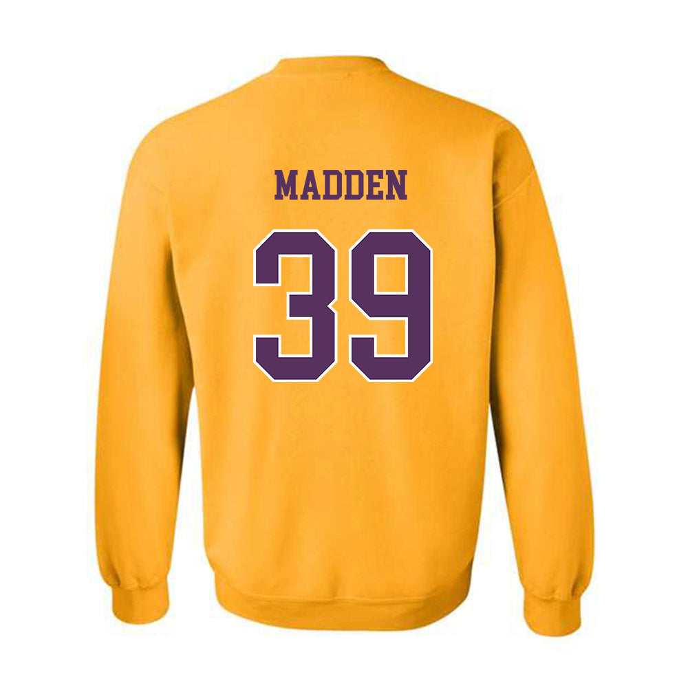JMU - NCAA Baseball : Griffin Madden - Vintage Dukes Crewneck Sweatshirt-1
