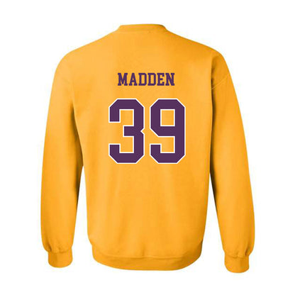 JMU - NCAA Baseball : Griffin Madden - Vintage Dukes Crewneck Sweatshirt-1