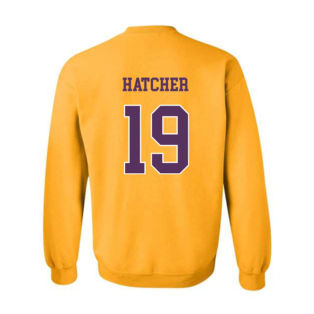 JMU - NCAA Softball : E.G. Hatcher - Vintage Dukes Crewneck Sweatshirt-1