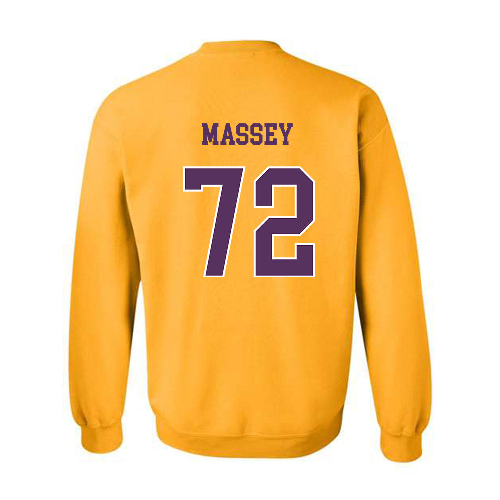 JMU - NCAA Football : Kaedin Massey - Vintage Dukes Crewneck Sweatshirt-1
