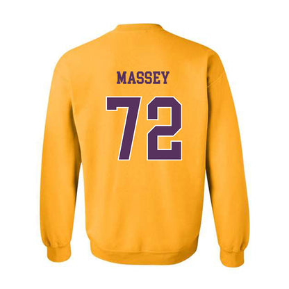 JMU - NCAA Football : Kaedin Massey - Vintage Dukes Crewneck Sweatshirt-1