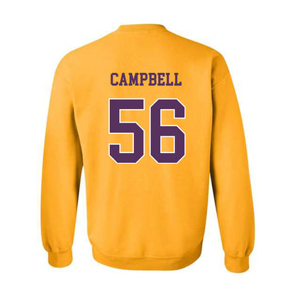 JMU - NCAA Football : JaKobe Campbell - Vintage Dukes Crewneck Sweatshirt-1
