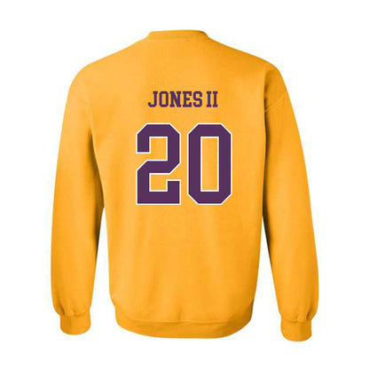JMU - NCAA Football : Terrence Jones II - Vintage Dukes Crewneck Sweatshirt-1