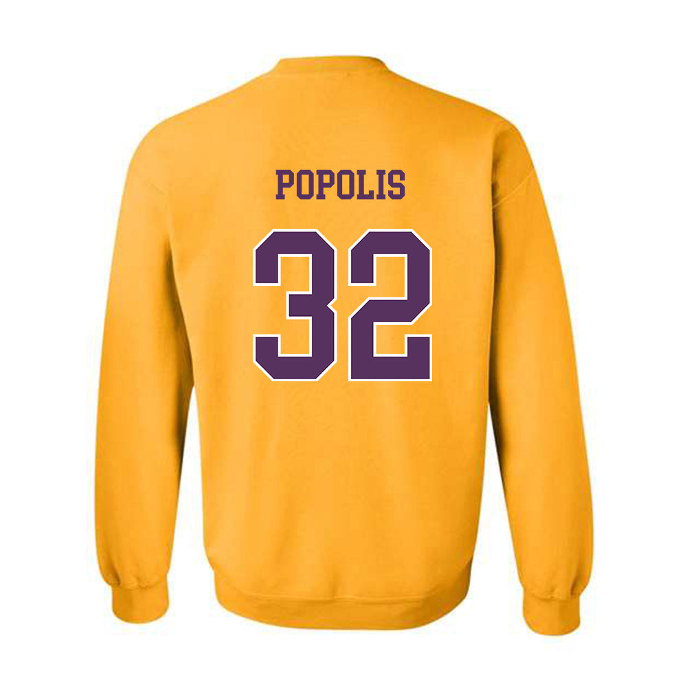 JMU - NCAA Women's Field Hockey : Hannah Popolis - Vintage Dukes Crewneck Sweatshirt-1