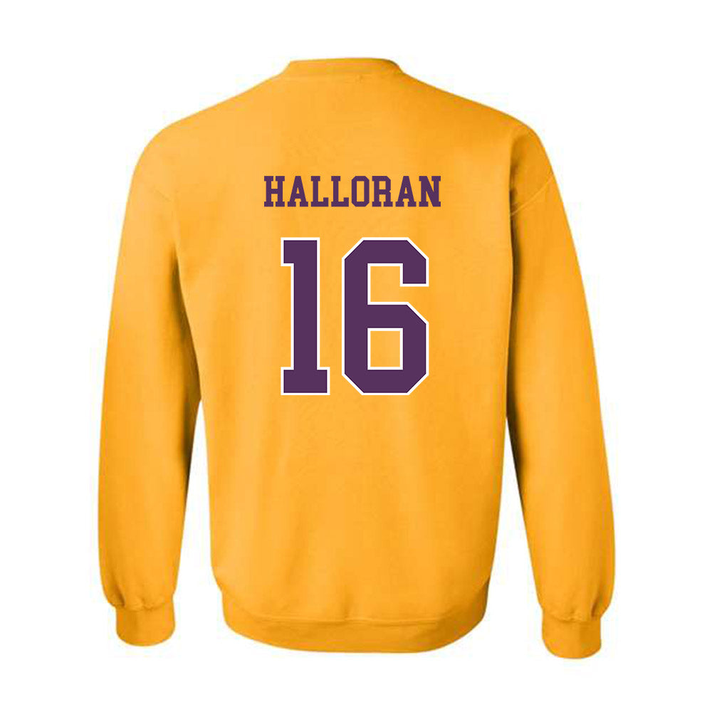 JMU - NCAA Men's Soccer : Smith Halloran - Vintage Dukes Crewneck Sweatshirt-1