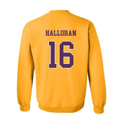 JMU - NCAA Men's Soccer : Smith Halloran - Vintage Dukes Crewneck Sweatshirt-1