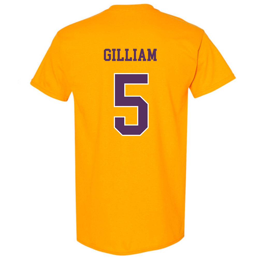 JMU - NCAA Women's Basketball : Demi Gilliam - Vintage Dukes T-Shirt-1