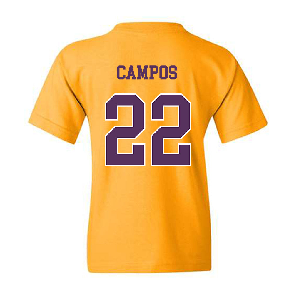 JMU - NCAA Baseball : Trey Campos - Vintage Dukes Youth T-Shirt-1
