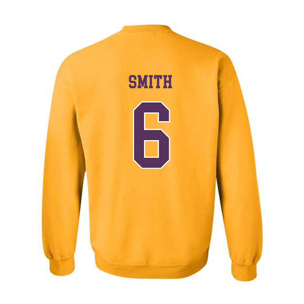 JMU - NCAA Softball : Lili Smith - Vintage Dukes Crewneck Sweatshirt-1