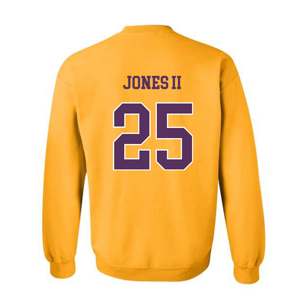 JMU - NCAA Football : Terrence Jones II - Vintage Dukes Crewneck Sweatshirt-1