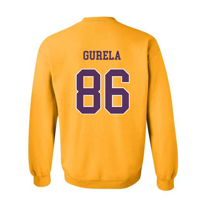 JMU - NCAA Football : Ethan Gurela - Vintage Dukes Crewneck Sweatshirt-1