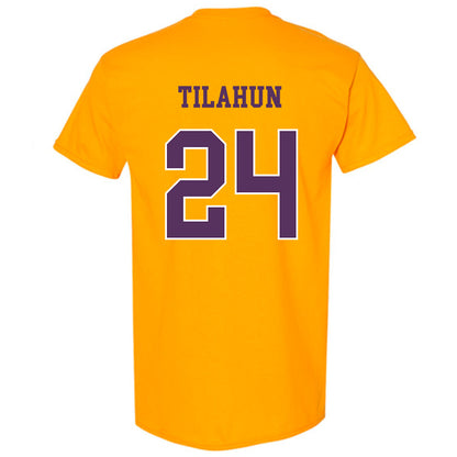 JMU - NCAA Men's Soccer : Henok Tilahun - Vintage Dukes T-Shirt-1