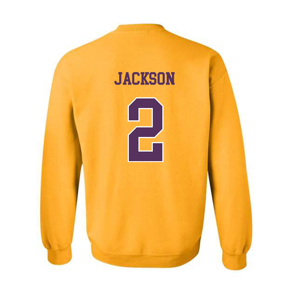 JMU - NCAA Football : Nakian Jackson - Vintage Dukes Crewneck Sweatshirt-1