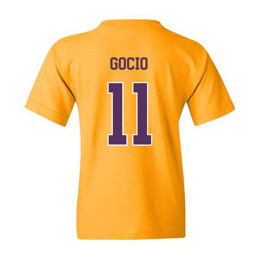 JMU - NCAA Baseball : Ryan Gocio - Vintage Dukes Youth T-Shirt-1