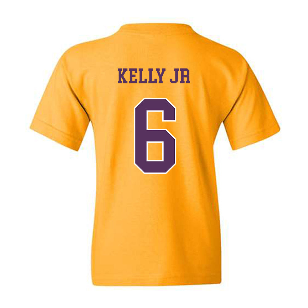 JMU - NCAA Football : DJ Kelly Jr - Vintage Dukes Youth T-Shirt-1