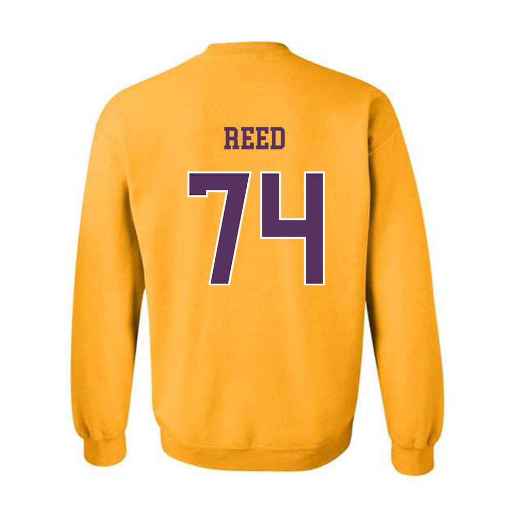 JMU - NCAA Football : Sani Reed - Vintage Dukes Crewneck Sweatshirt-1
