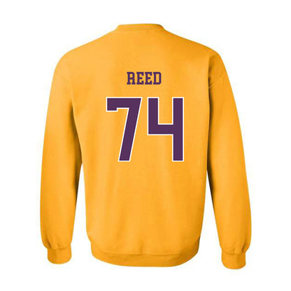 JMU - NCAA Football : Sani Reed - Vintage Dukes Crewneck Sweatshirt-1